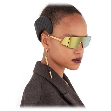 fendi yellow sunglasses